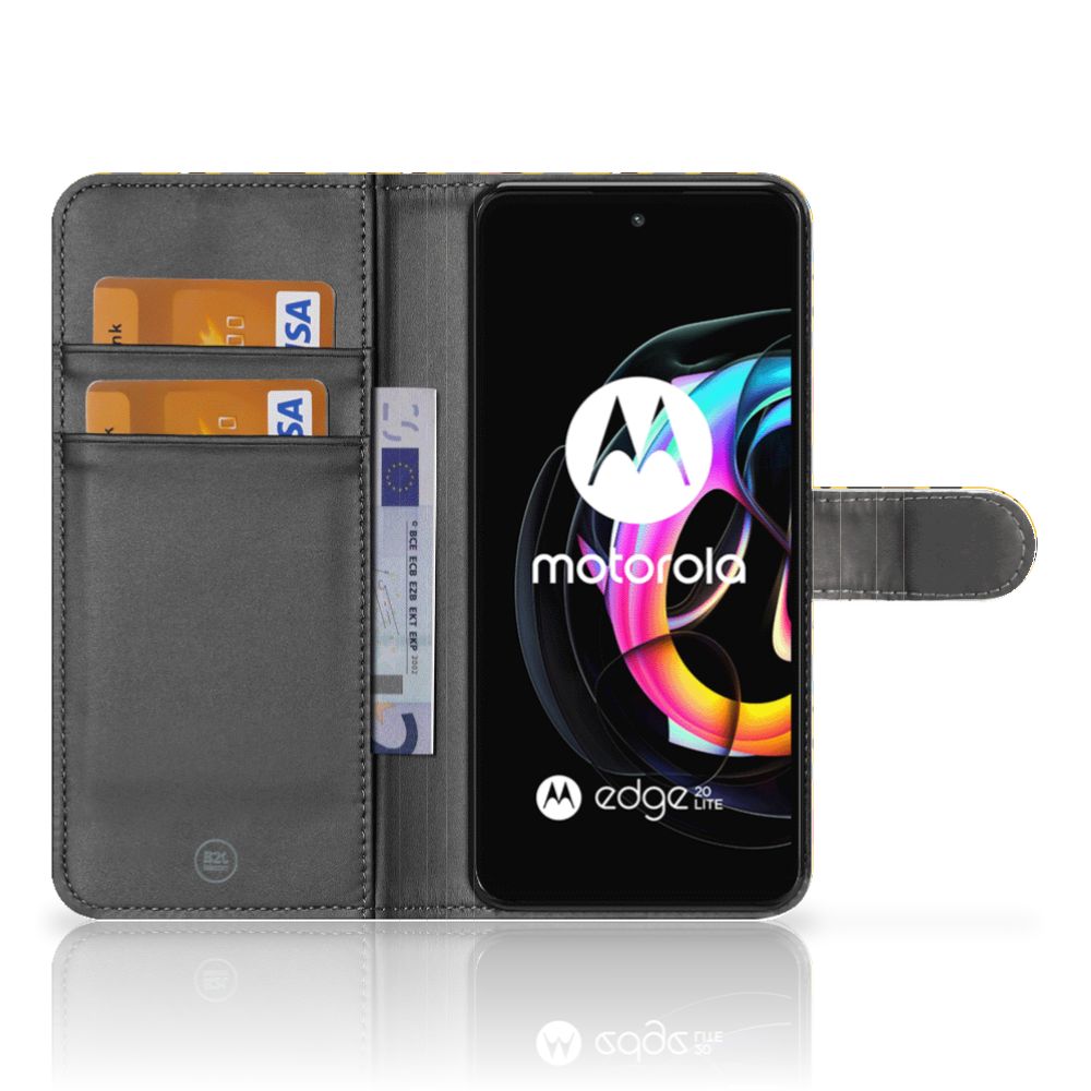 Motorola Edge 20 Lite Telefoon Hoesje Emoji