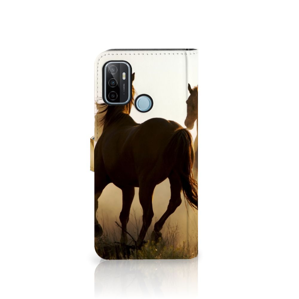 OPPO A53 | OPPO A53s Telefoonhoesje met Pasjes Design Cowboy