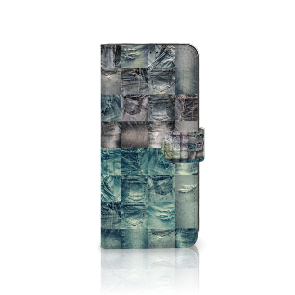 Wallet Case met Pasjes Samsung Galaxy A22 5G Spijkerbroeken
