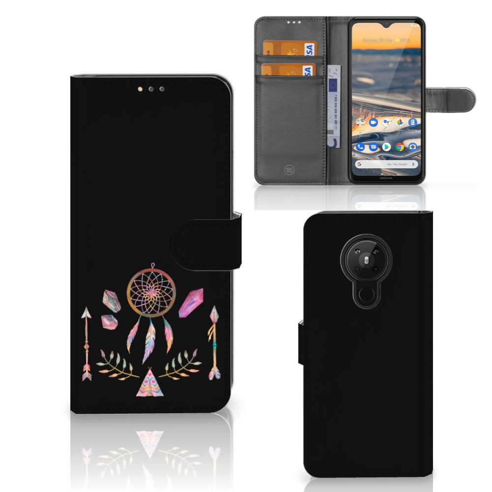 Nokia 5.3 Leuk Hoesje Boho Dreamcatcher