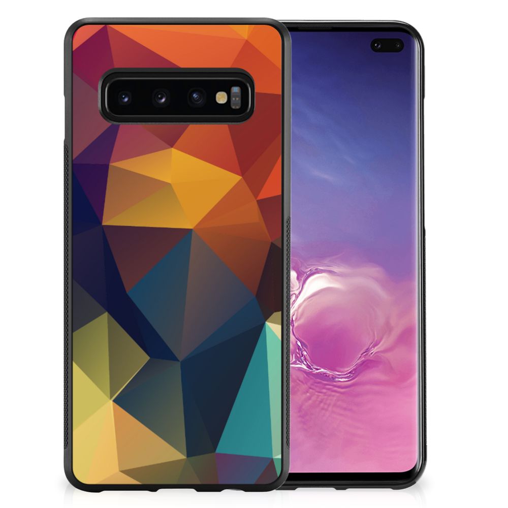 Samsung Galaxy S10+ Grip Case Polygon Color