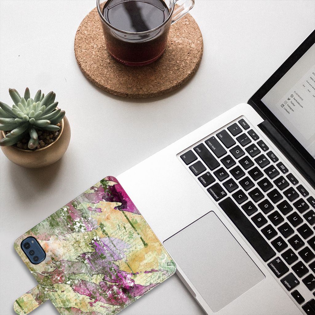 Hoesje Motorola Moto E32 | Moto E32s Letter Painting