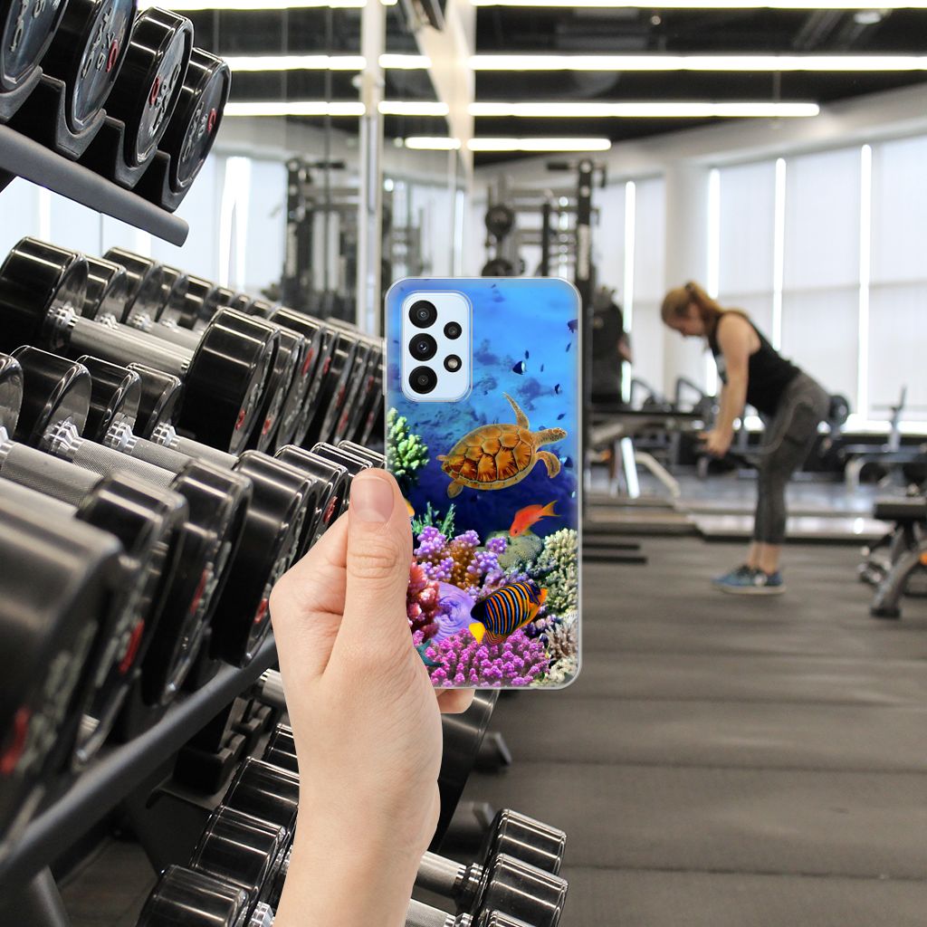 Samsung Galaxy A23 TPU Hoesje Vissen B2C Telecom