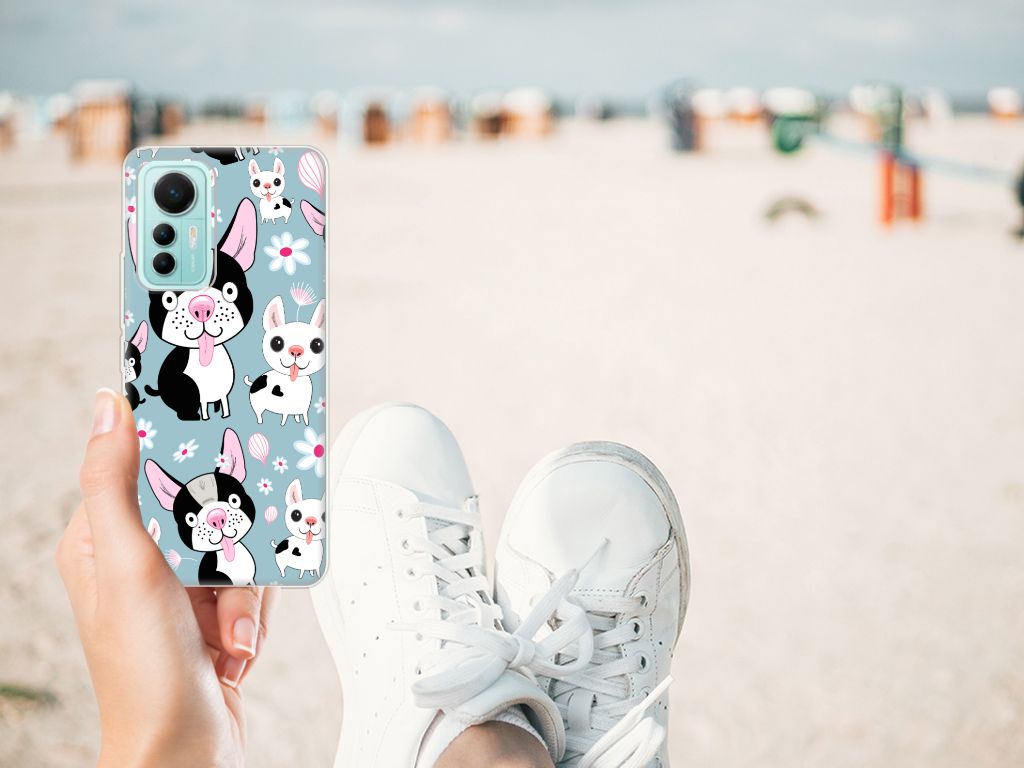 Xiaomi 12 Lite TPU Hoesje Hondjes B2C Telecom
