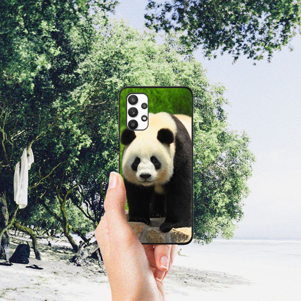 Samsung Galaxy A32 5G Dierenprint Telefoonhoesje Panda B2C Telecom
