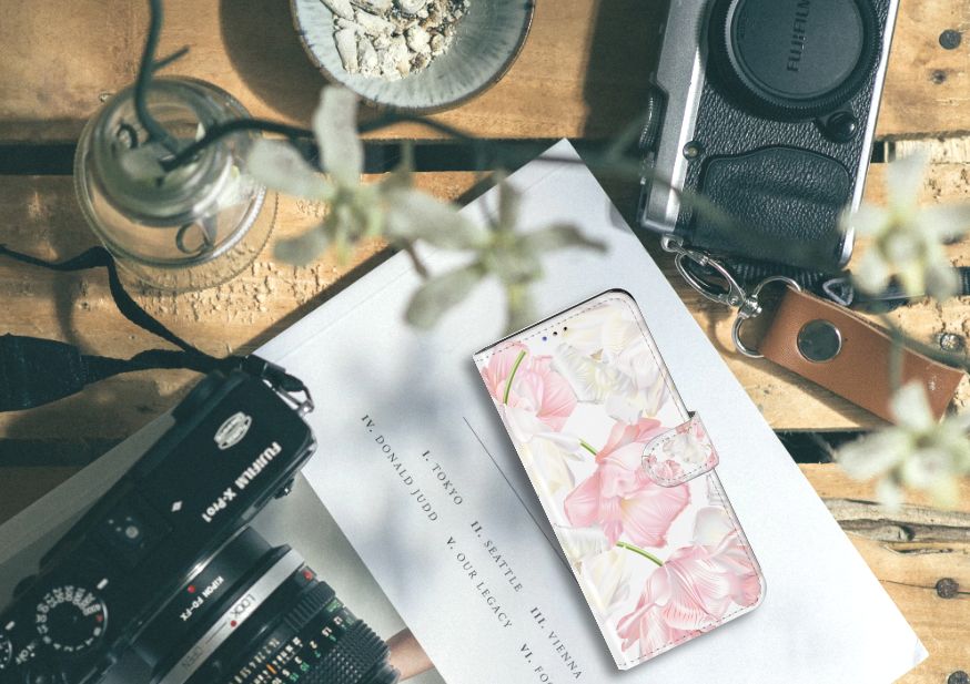 Samsung Galaxy A20s Hoesje Lovely Flowers