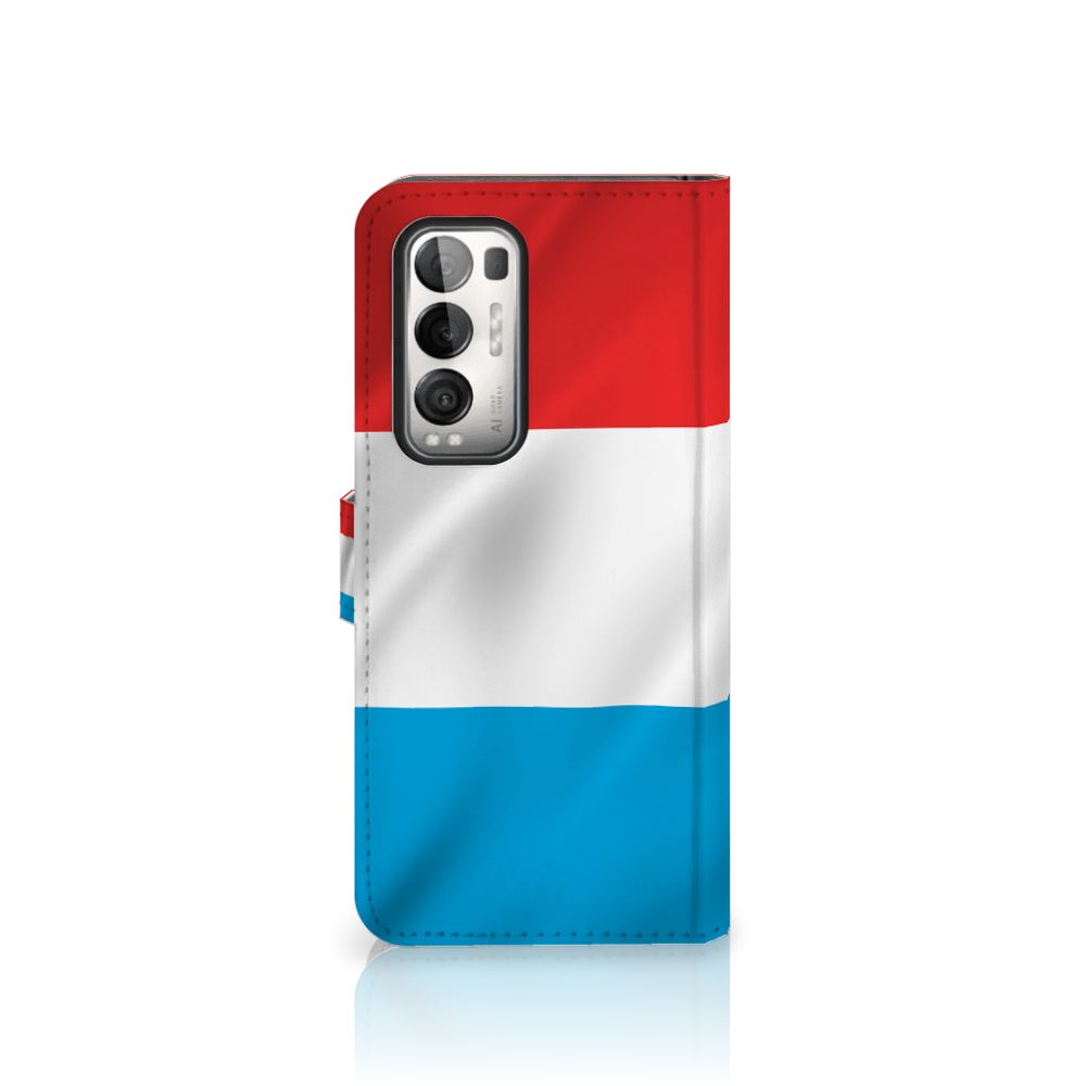 OPPO Find X3 Neo 5G Bookstyle Case Luxemburg