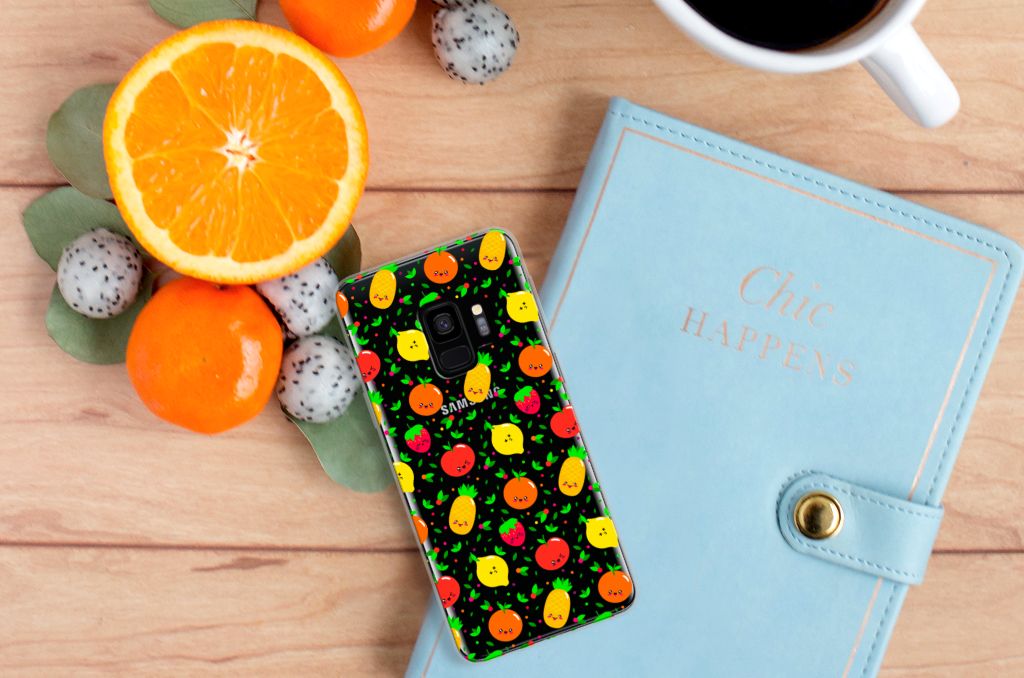 Samsung Galaxy S9 Siliconen Case Fruits
