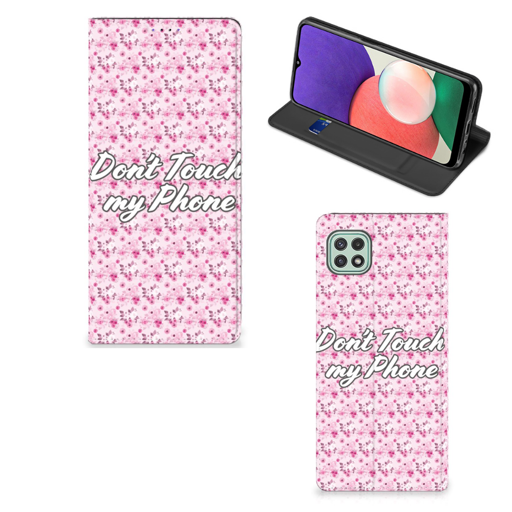 Samsung Galaxy A22 5G Design Case Flowers Pink DTMP - B2C Telecom