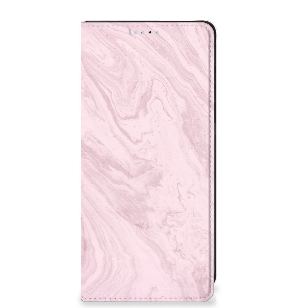 Xiaomi Redmi Note 11/11S Standcase Marble Pink - Origineel Cadeau Vriendin