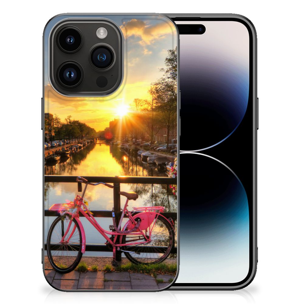 iPhone 15 Pro TPU Backcover Amsterdamse Grachten B2C Telecom