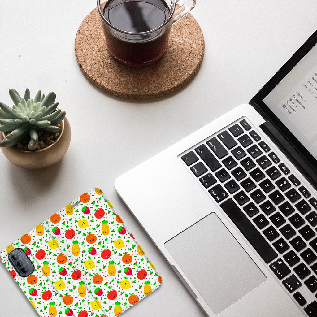Motorola Moto G31 | G41 Flip Style Cover Fruits - B2C Telecom