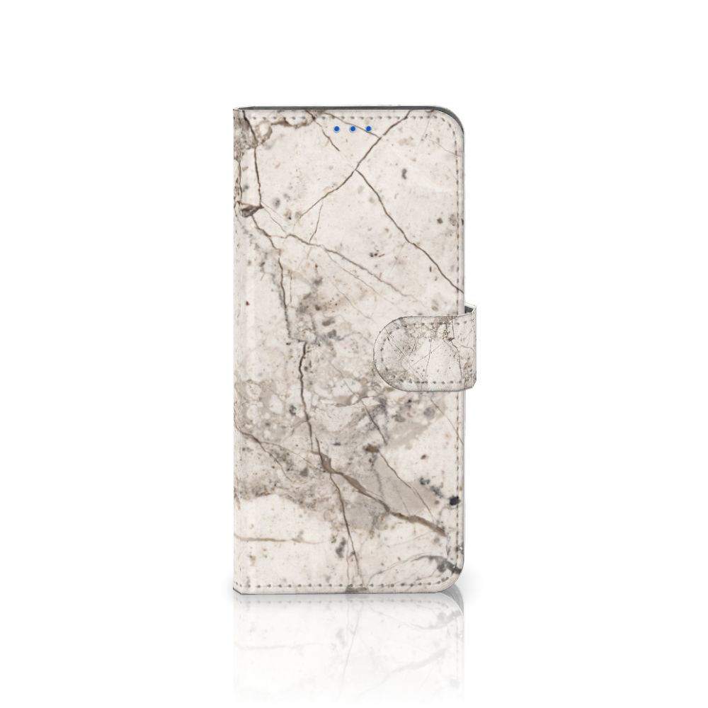 OPPO Reno 6 Pro Plus 5G Bookcase Marmer Beige