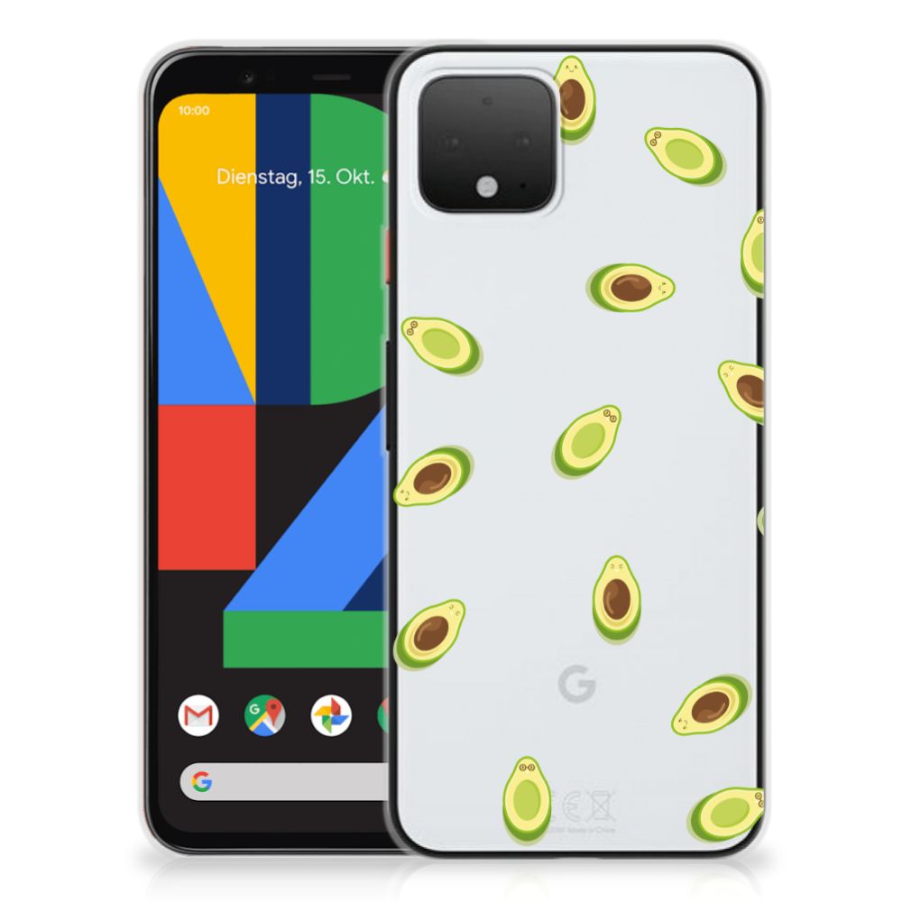 Google Pixel 4 Siliconen Case Avocado B2C Telecom