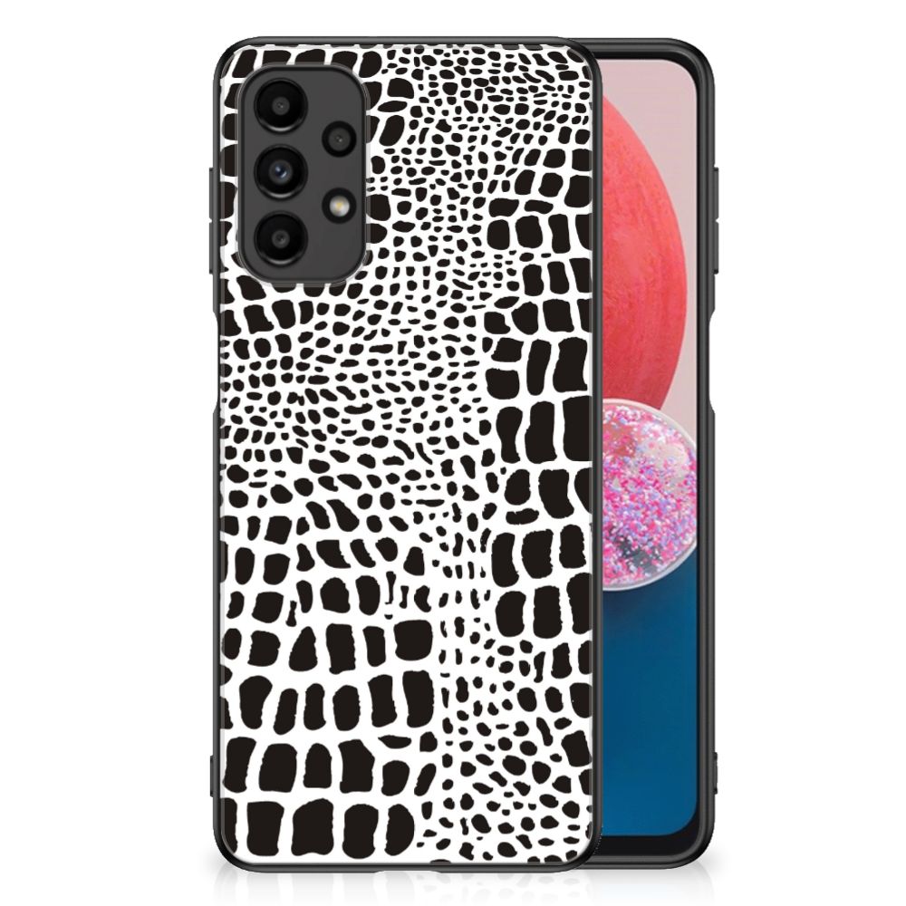 Samsung Galaxy A13 4G Dierenprint Telefoonhoesje Slangenprint B2C Telecom