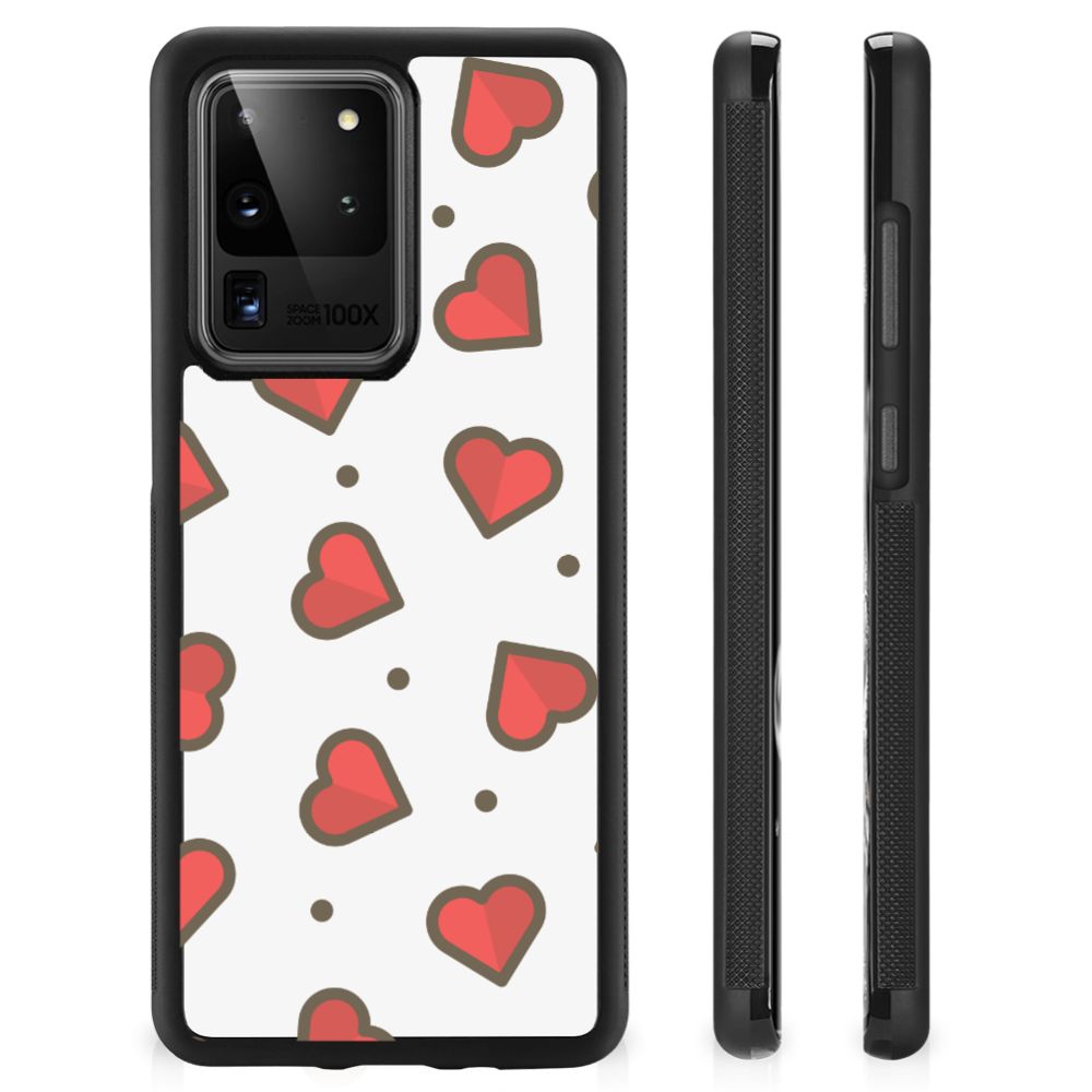 Samsung Galaxy S20 Ultra Bumper Case Hearts B2C Telecom