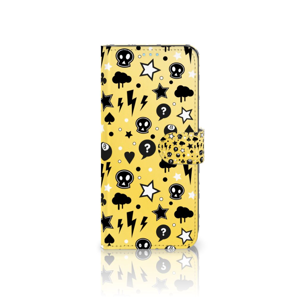 Telefoonhoesje met Naam OPPO A74 4G Punk Geel