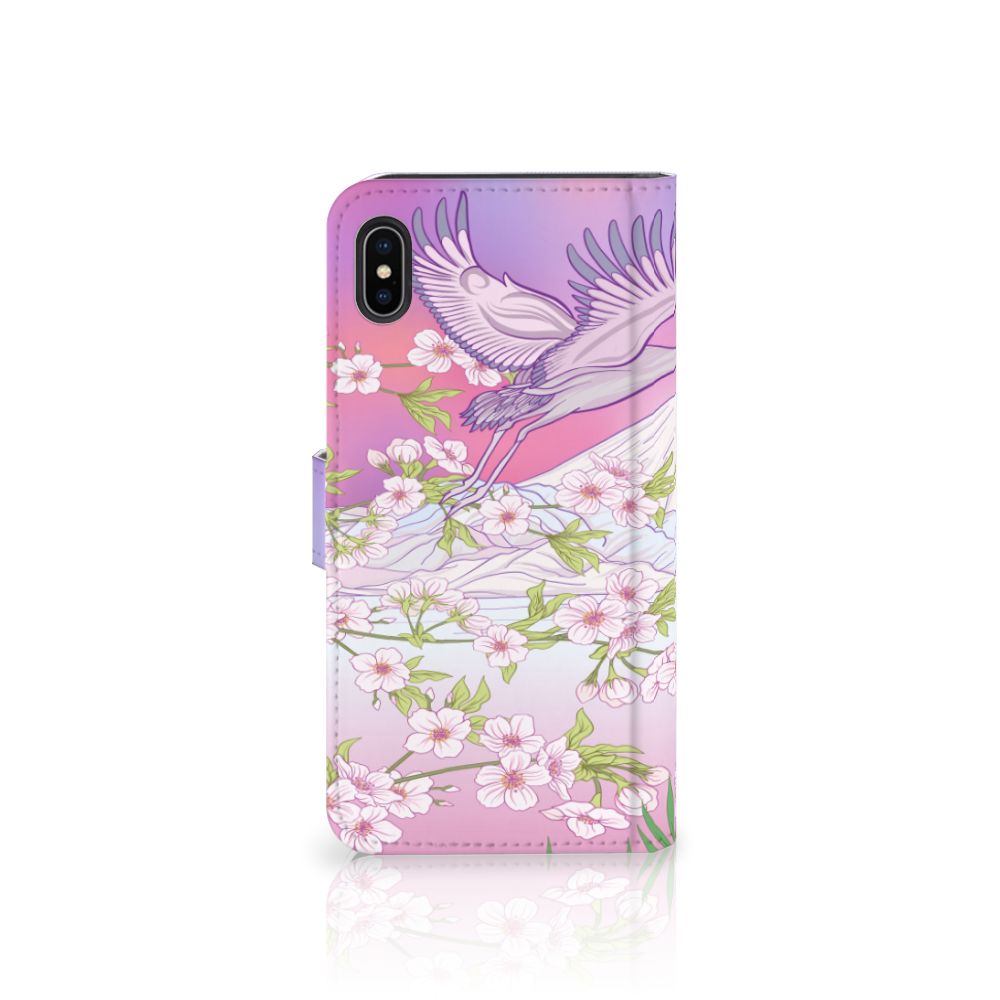 Apple iPhone Xs Max Telefoonhoesje met Pasjes Bird Flying