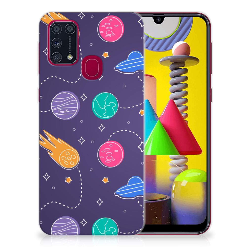 Samsung Galaxy M31 Silicone Back Cover Space B2C Telecom
