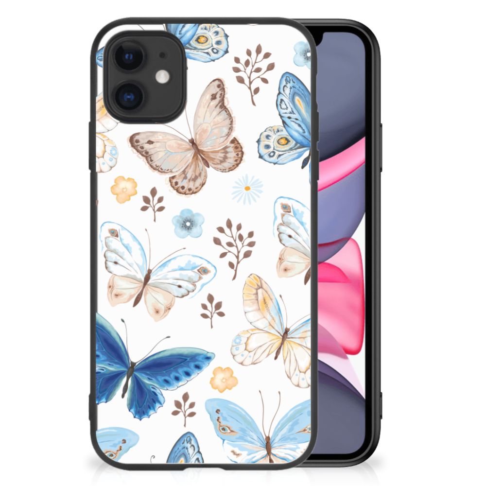 Dierenprint Telefoonhoesje voor iPhone 11 Vlinder B2C Telecom