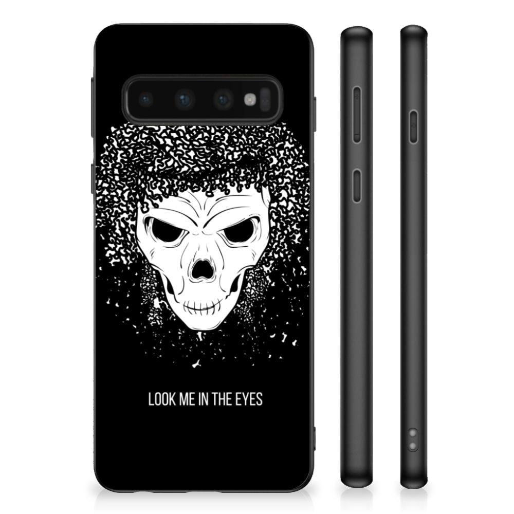 Mobiel Case Samsung Galaxy S10 Skull Hair B2C Telecom