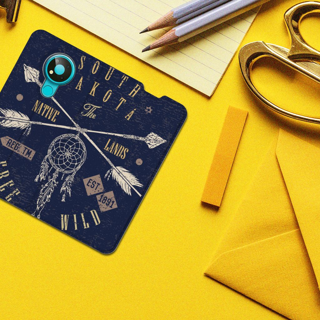 Nokia 3.4 Book Cover South Dakota - B2C Telecom