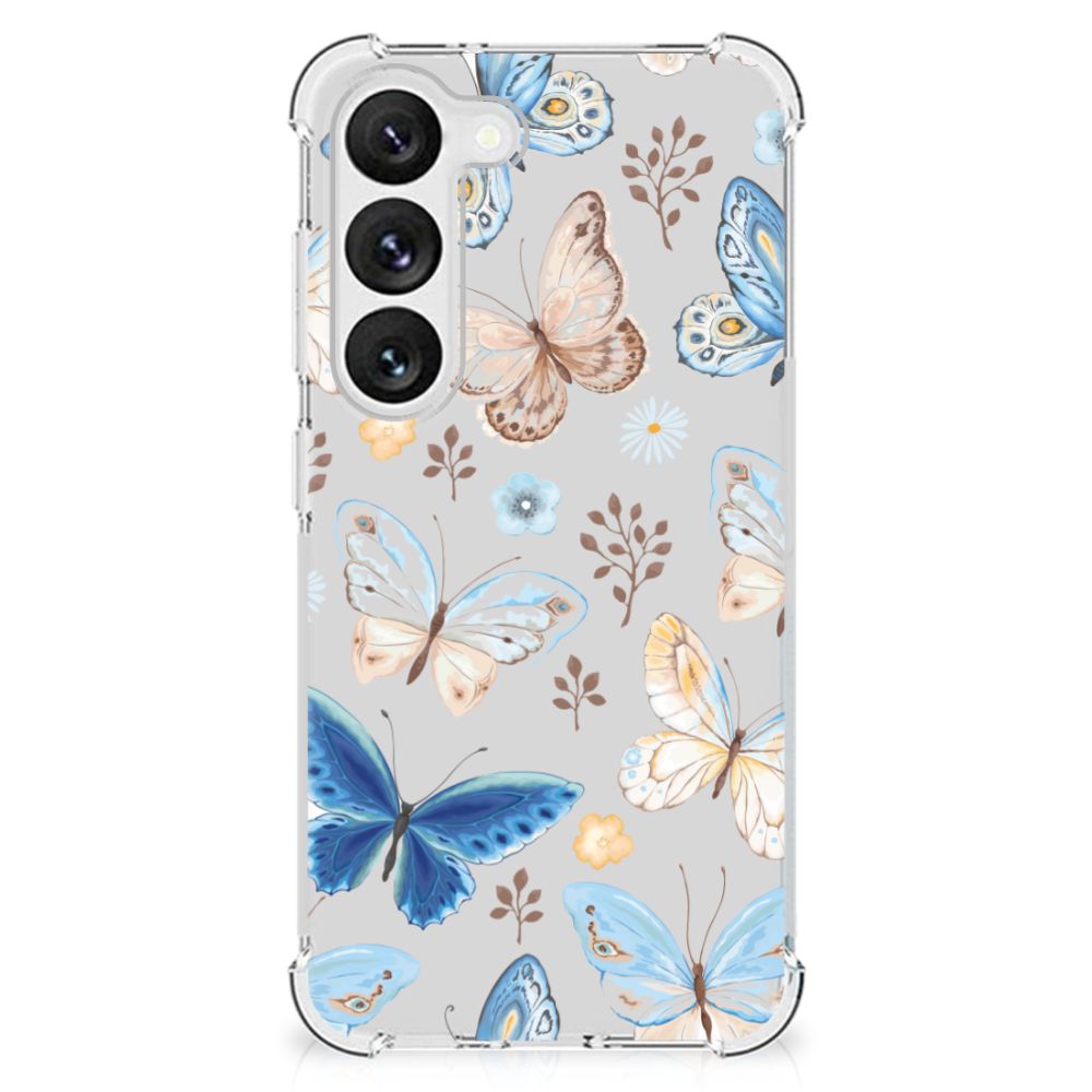 Case Anti-shock voor Samsung Galaxy S23 Vlinder B2C Telecom