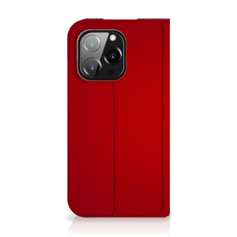 iPhone 14 Pro Hippe Standcase Liefde - Origineel Romantisch Cadeau