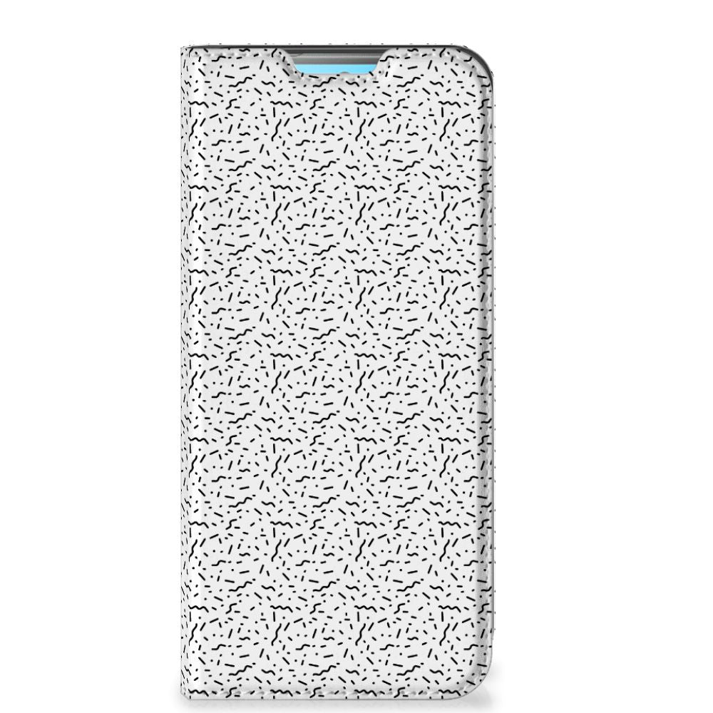 Xiaomi Redmi 10 Hoesje met Magneet Stripes Dots