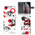 Telefoonhoesje met Naam Apple iPhone 11 Skull Red