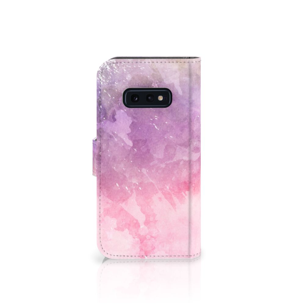 Hoesje Samsung Galaxy S10e Pink Purple Paint