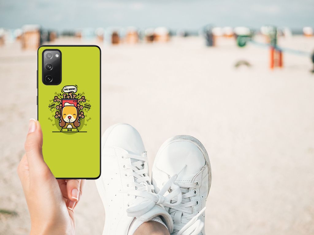 Samsung Galaxy S20 FE Hoesje Doggy Biscuit B2C Telecom