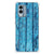 Nokia X30 Stevig Telefoonhoesje Wood Blue