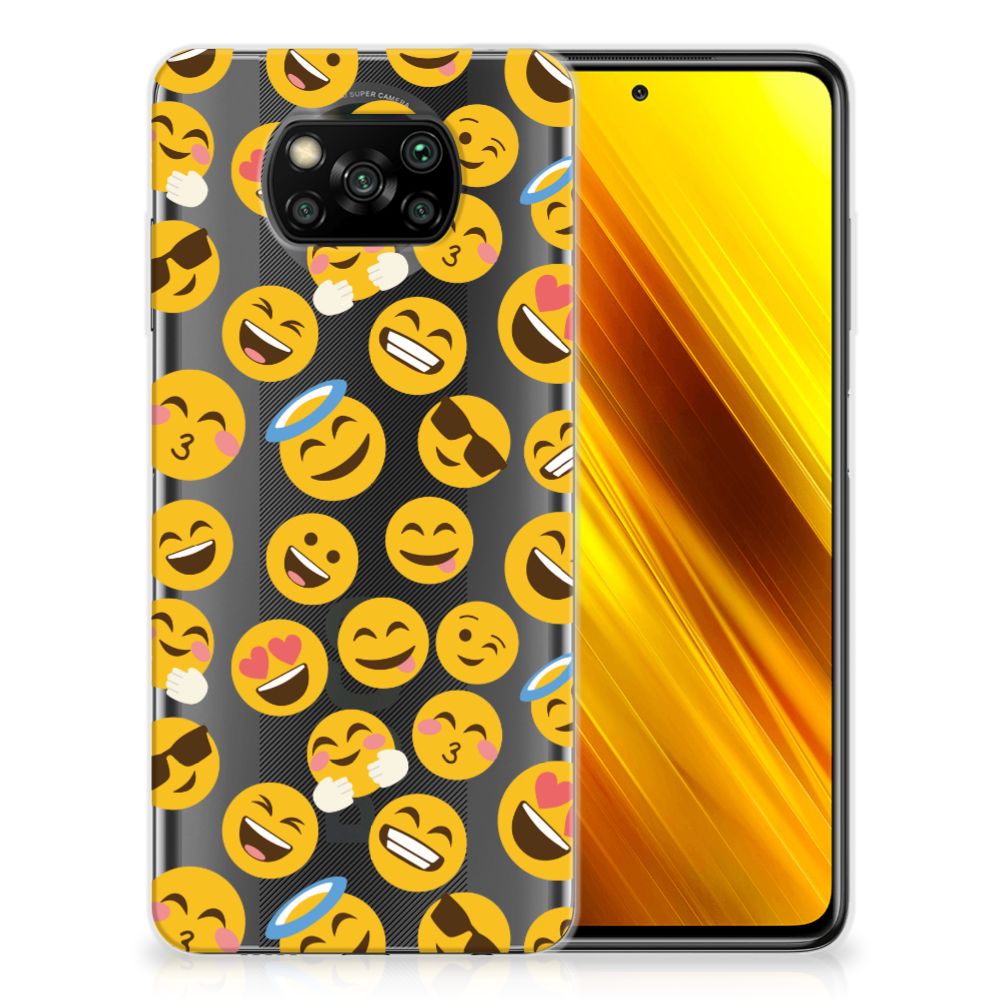 Xiaomi Poco X3 | Poco X3 Pro TPU bumper Emoji