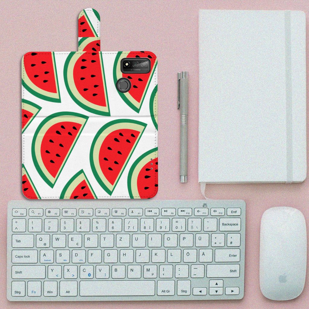 Huawei P Smart 2020 Book Cover Watermelons