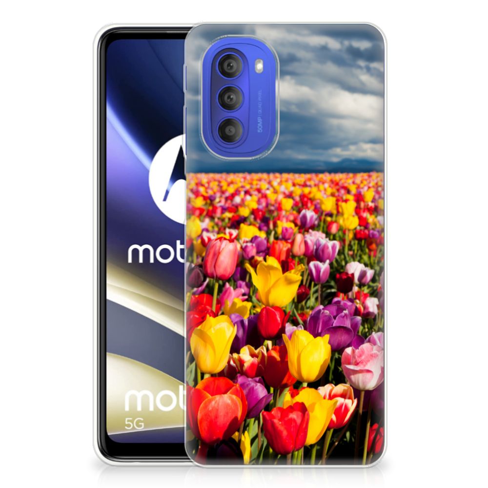 Motorola Moto G51 5G TPU Case Tulpen