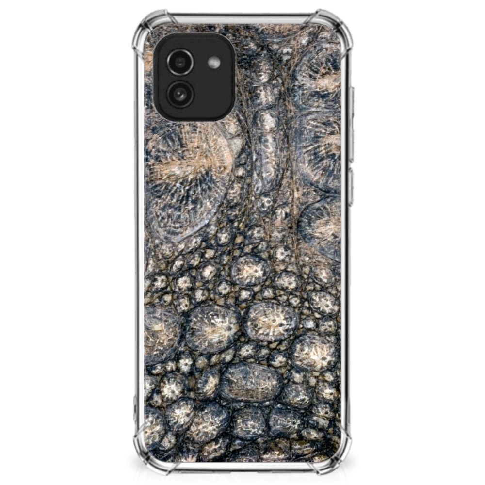 Samsung Galaxy A03 Case Anti-shock Krokodillenprint B2C Telecom