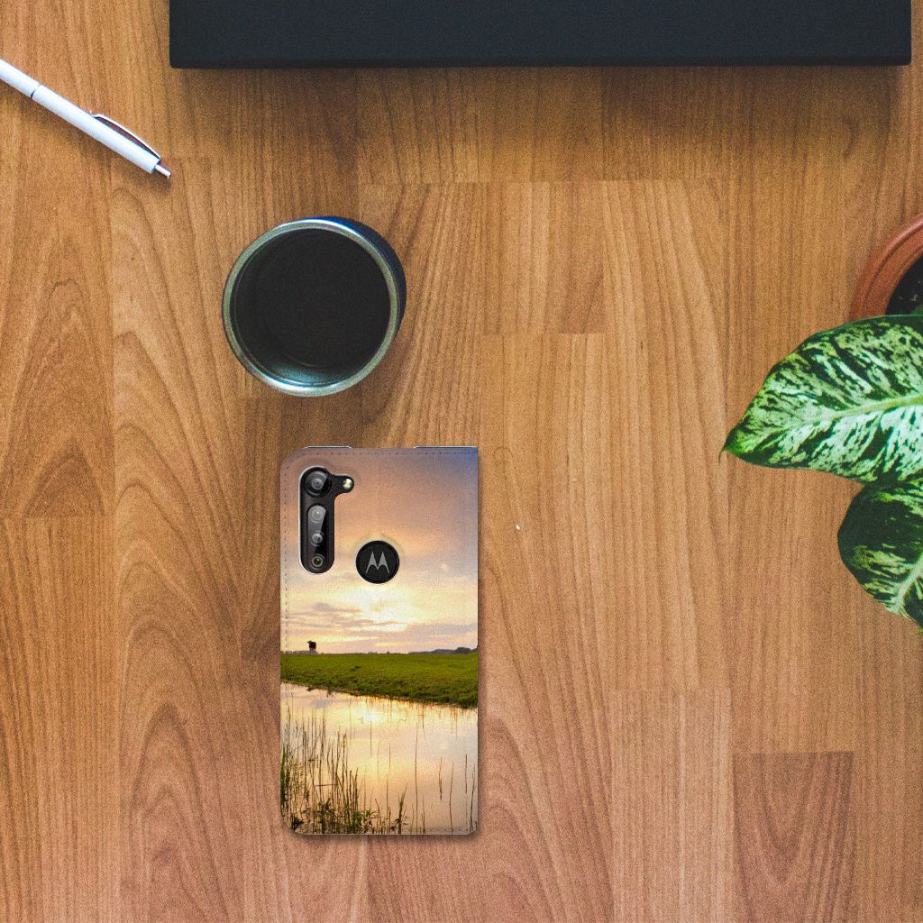 Motorola Moto G8 Power Hoesje maken Koe - B2C Telecom