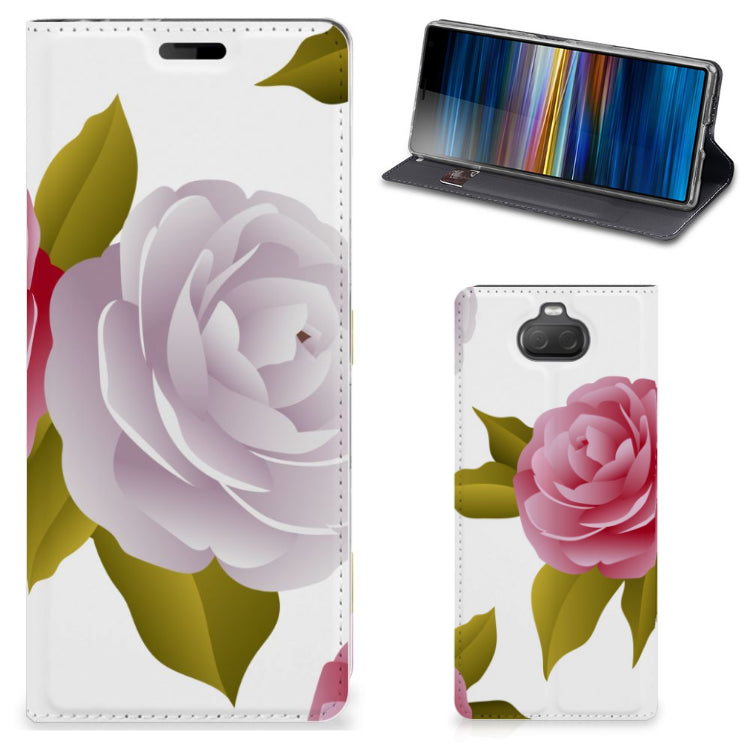 Sony Xperia 10 Smart Cover Roses