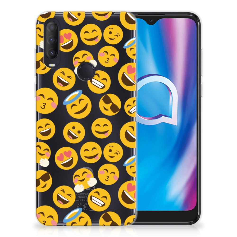 Alcatel 1S (2020) TPU bumper Emoji B2C Telecom
