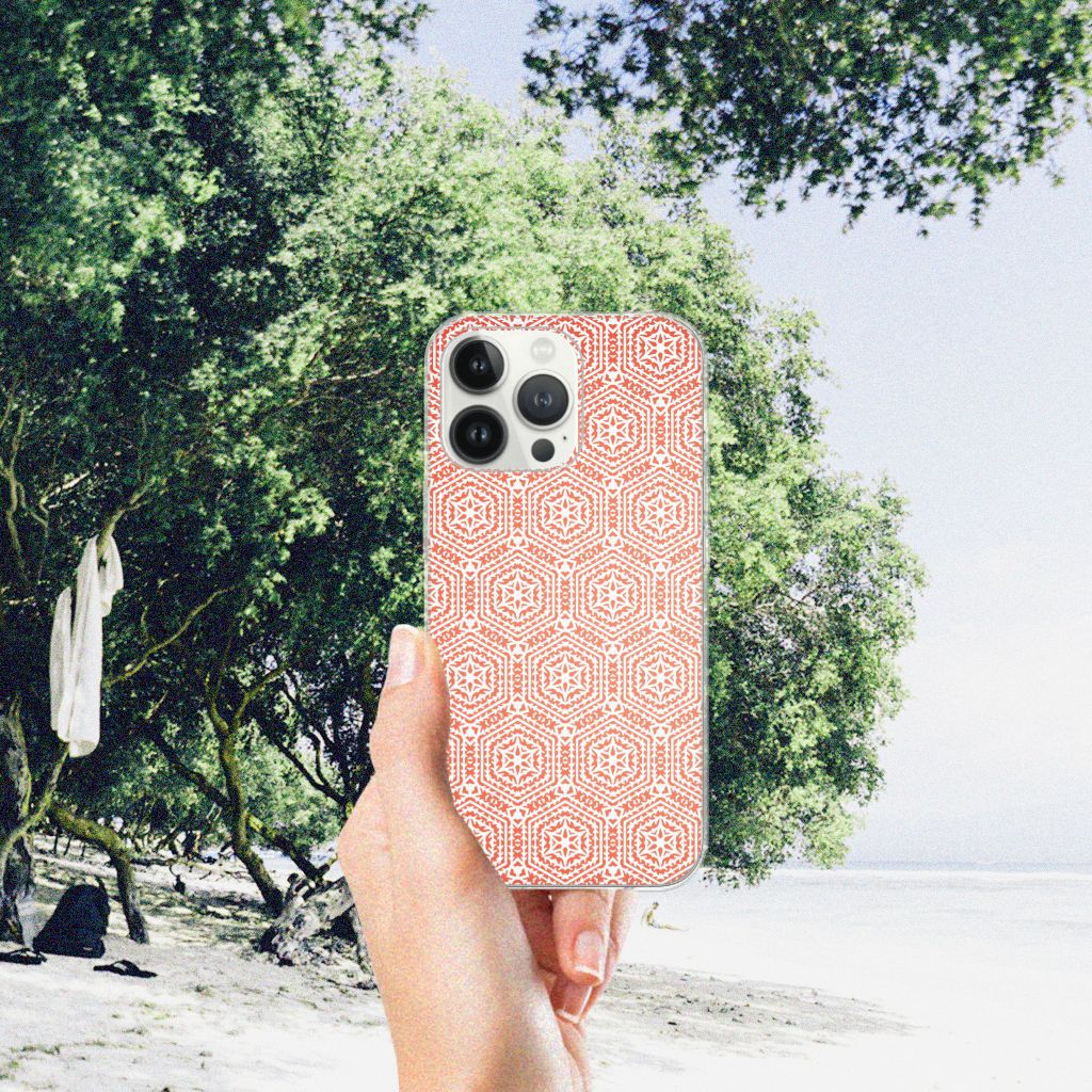iPhone 13 Pro Max TPU bumper Pattern Orange B2C Telecom