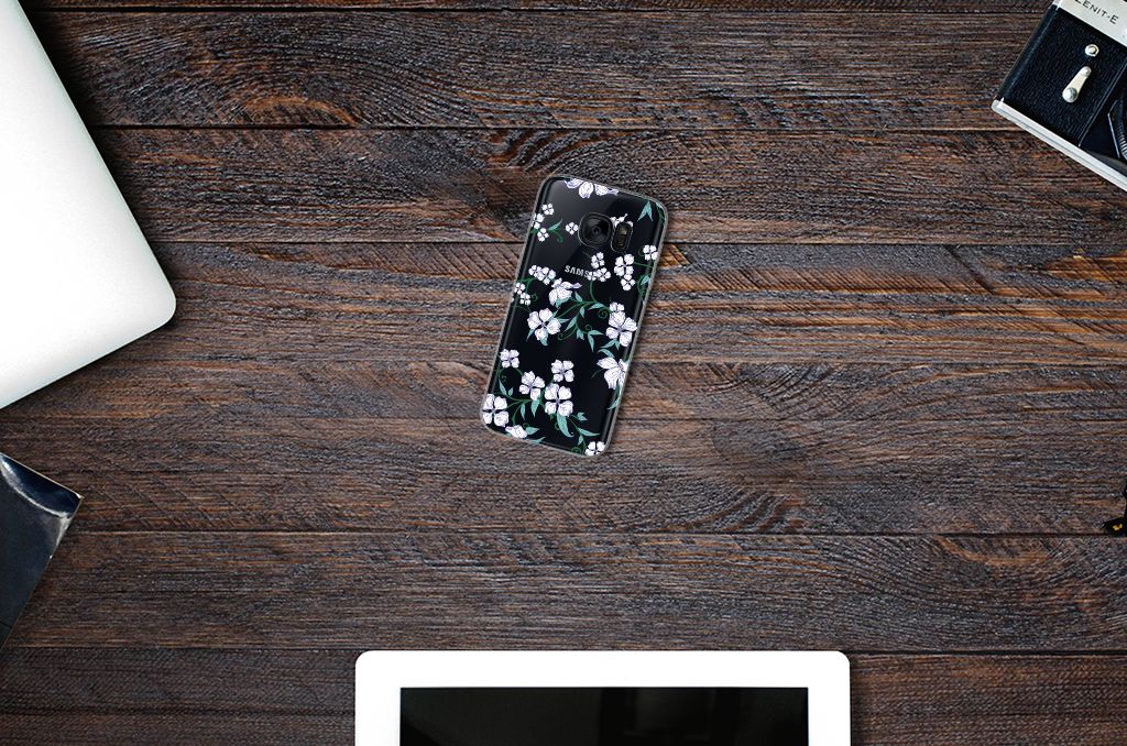 Samsung Galaxy S7 Uniek TPU Case Blossom White