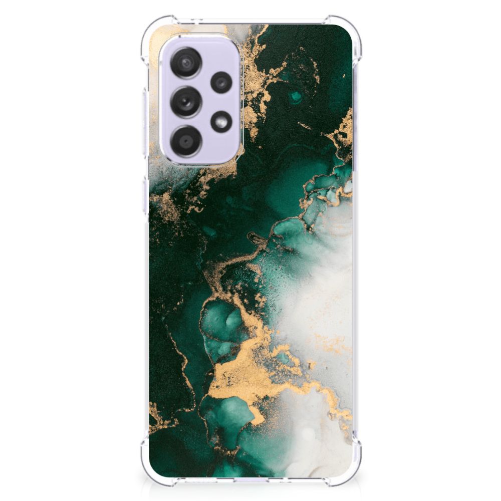 Anti-Shock Hoesje voor Samsung Galaxy A33 Marmer Groen B2C Telecom
