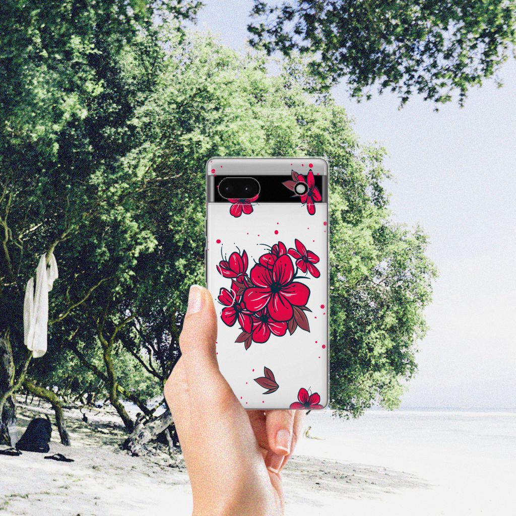 Google Pixel 6A TPU Case Blossom Red B2C Telecom