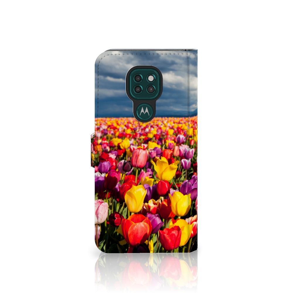 Motorola Moto G9 Play | E7 Plus Hoesje Tulpen
