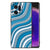OPPO Find X5 Back Case Waves Blue