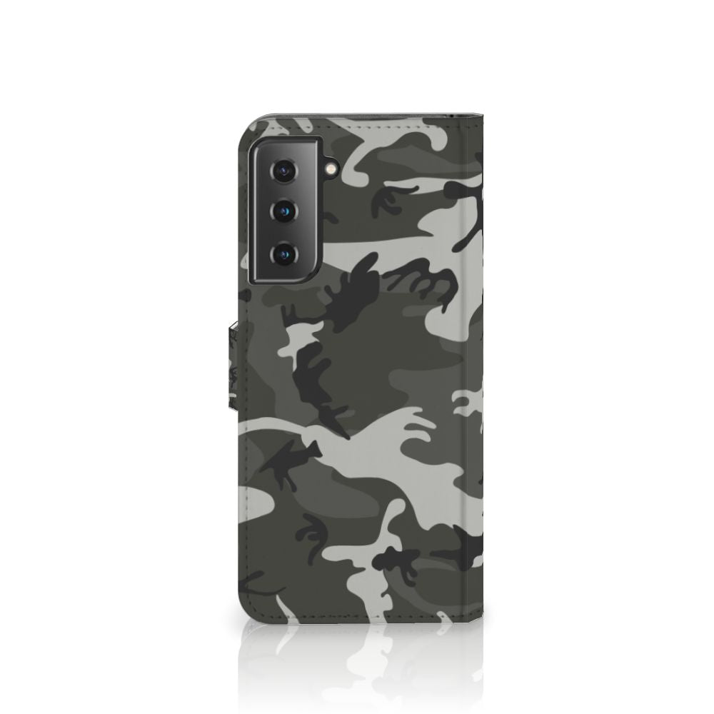 Samsung Galaxy S21 Plus Telefoon Hoesje Army Light