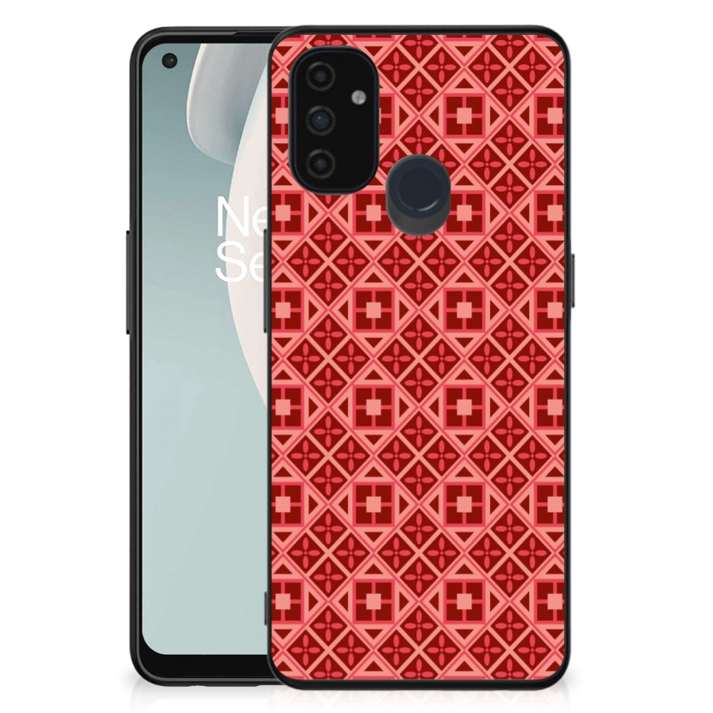 OnePlus Nord N100 Back Case Batik Rood