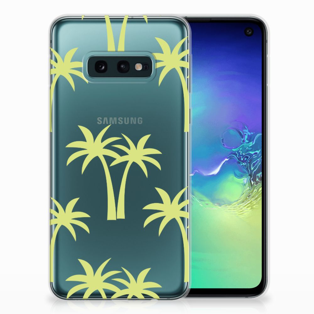 Samsung Galaxy S10e TPU Case Palmtrees