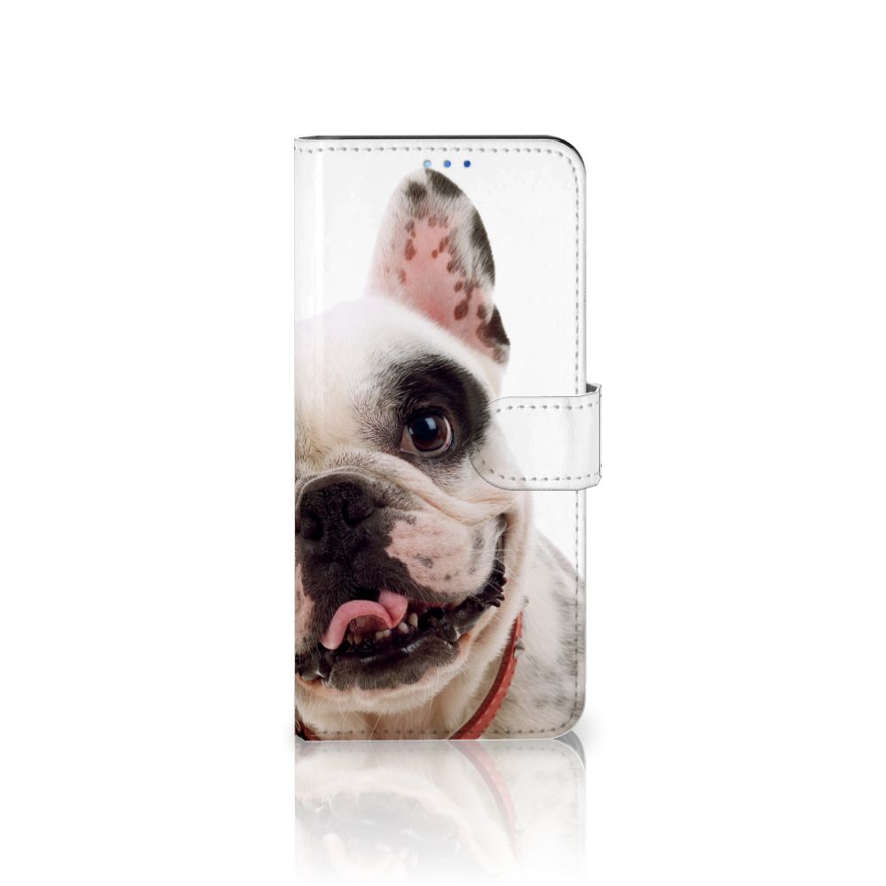 OPPO Find X3 Neo 5G Telefoonhoesje met Pasjes Franse Bulldog